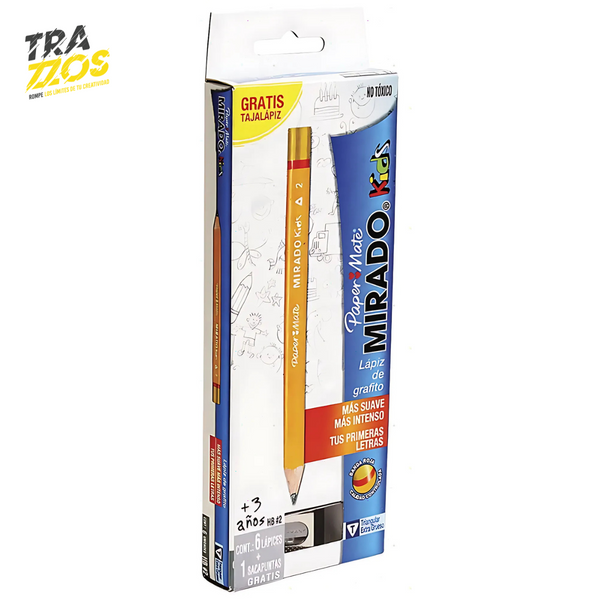 Lápices Mirado Kids x6