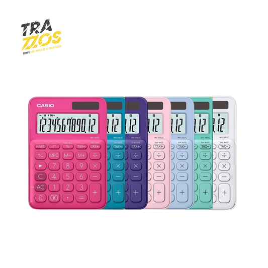 Calculadora Casio MS20 Colores