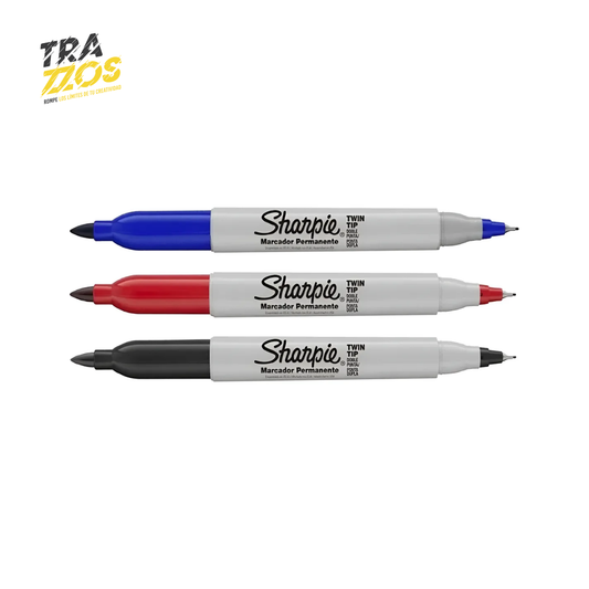 Marcador Sharpie Twin Tip Colores