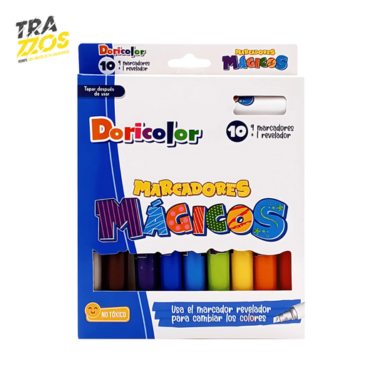 Marcadores Doricolor Mágicos x10