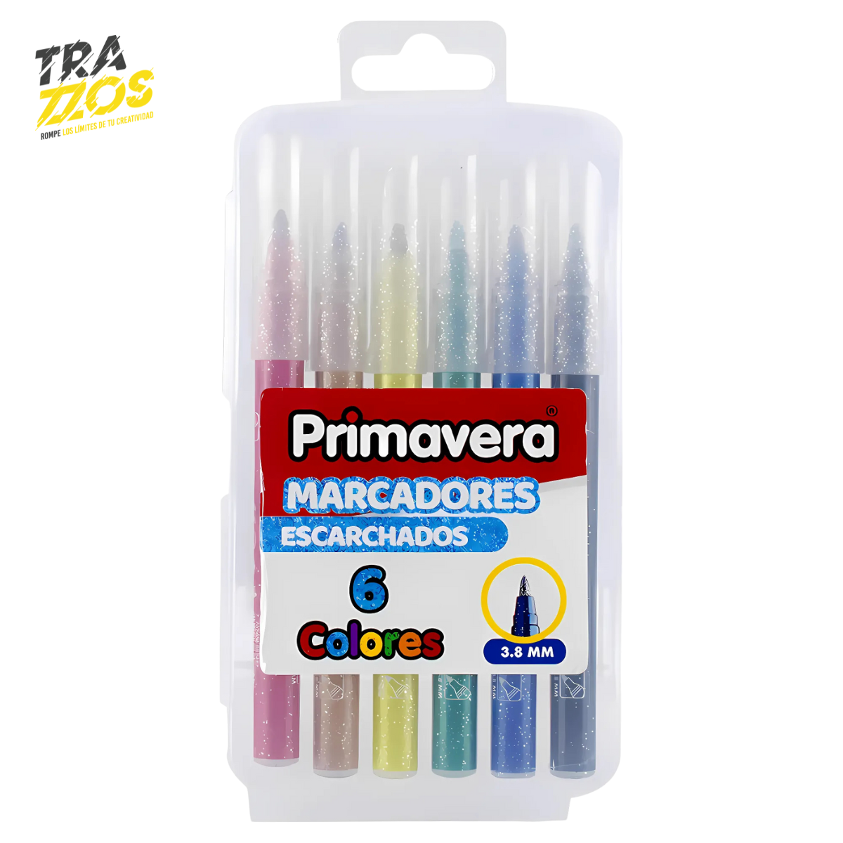 Marcadores Primavera Escarchados x6