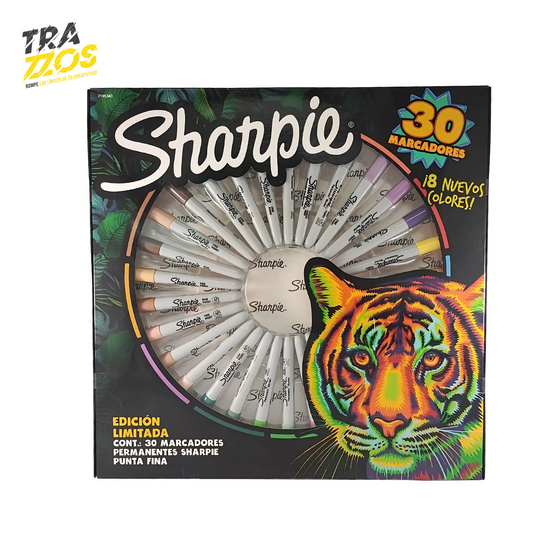 Marcadores Sharpie Tierra Ruleta x30