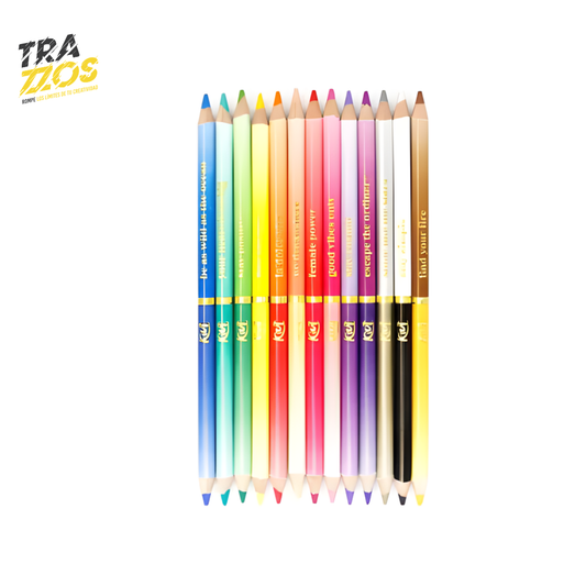 Colores Doble Punta Kiut x13