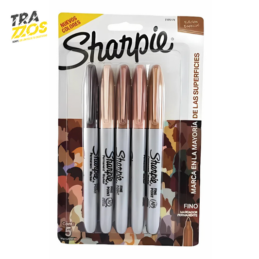 Marcadores Sharpie Retratos x5