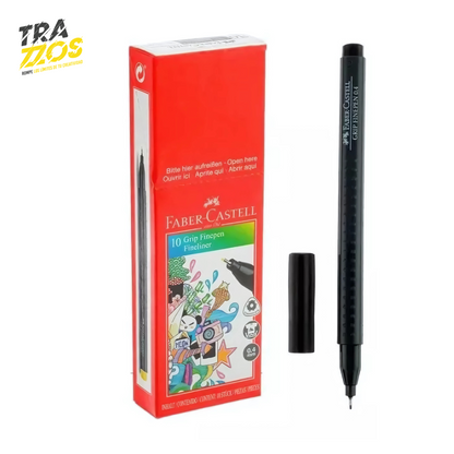 Micropunta Faber Castell x10