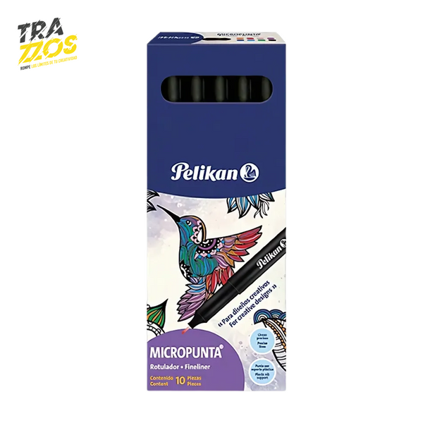 Micropunta Pelikan x10 Unicolor