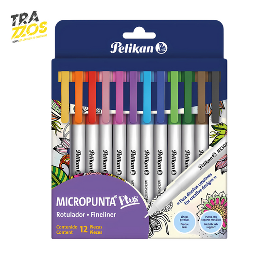 Micropuntas Pelikan x12