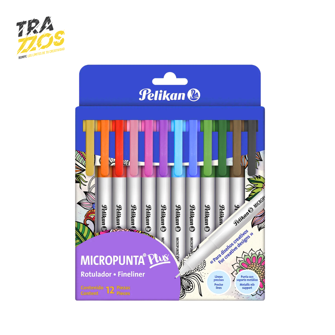 Micropuntas Pelikan x12