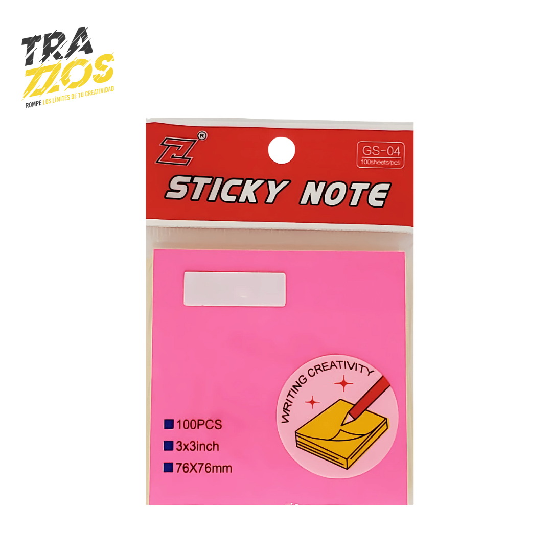 Nota Adhesiva Multicolor X 100