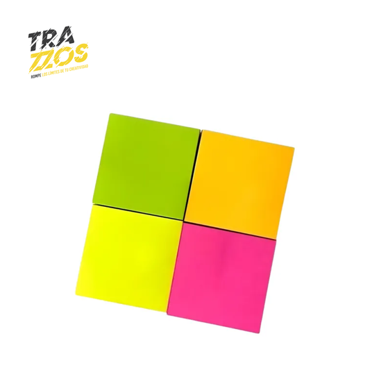Nota Adhesiva Multicolor X 4 76x1