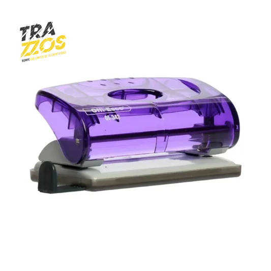 Perforadora 0ffi-Esco 342 2huecos Translucida Pequeño