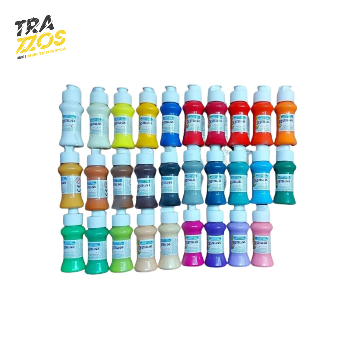 Pintura acrílica Destellos 60cc