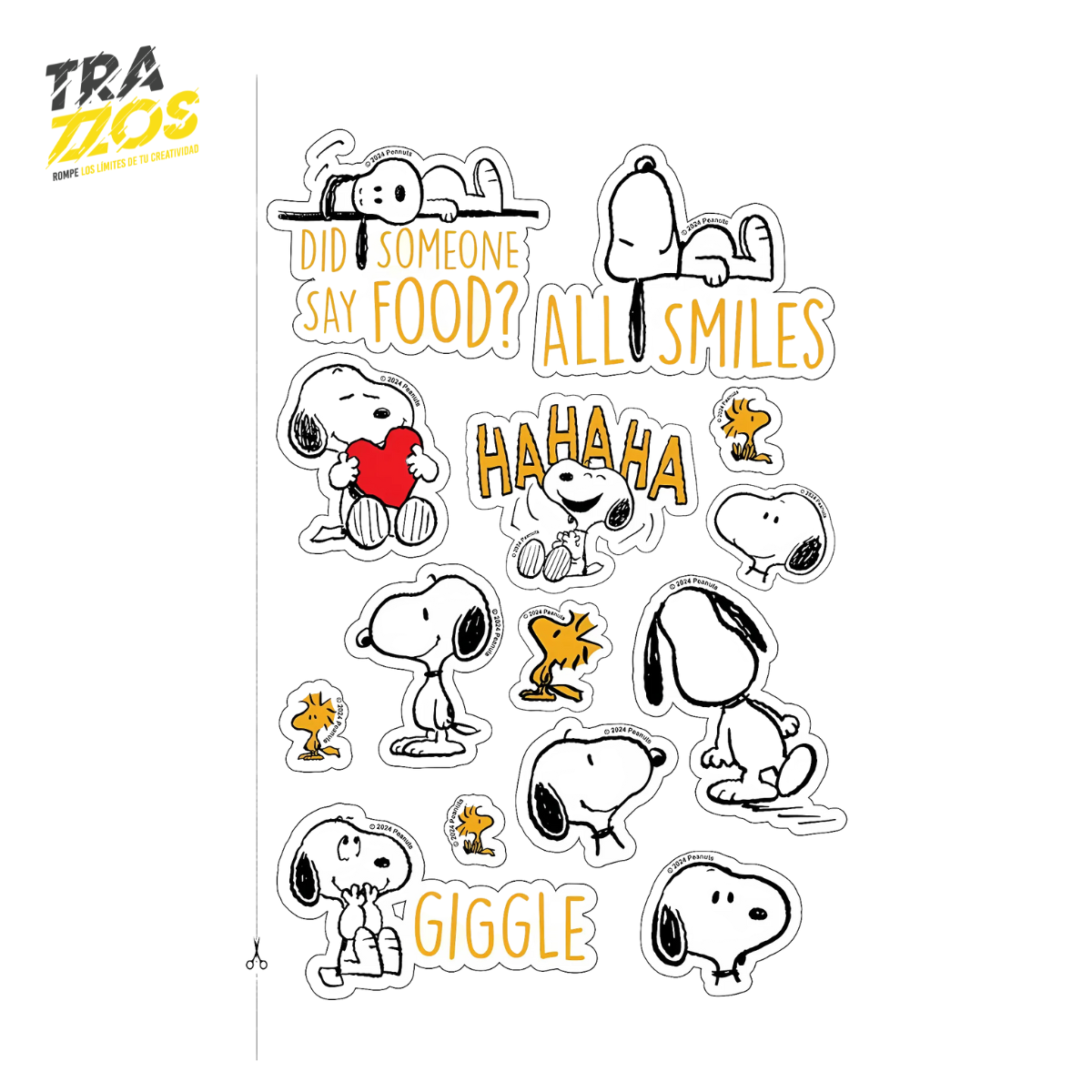 Planeador Primavera Personaje Snoopy