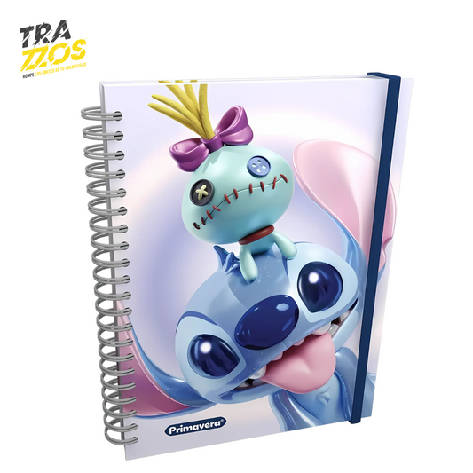 Planeador primavera personaje Stitch