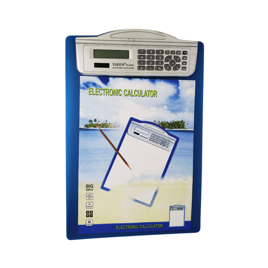 Planillero Plastìco Con Calculadora