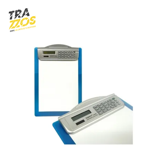 Planillero Plastìco Con Calculadora