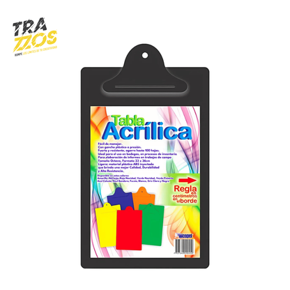 Planillero Acrilico Icopel Oficio