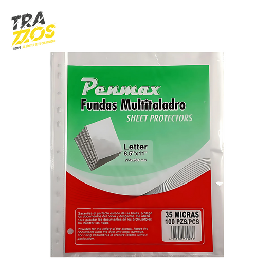 Protectores de Hojas delgado X100