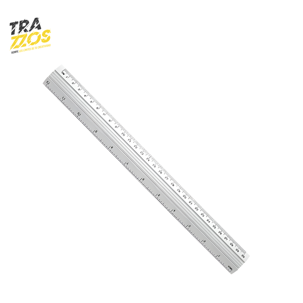 Regla Metalica x 30 cm