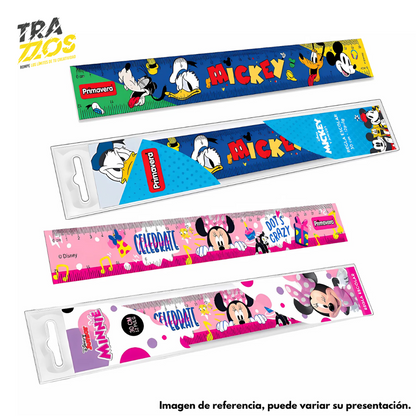 Regla Primavera Diseños de Personajes