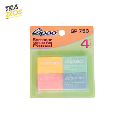 Set Borradores Pastel Gipao x4