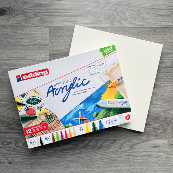 Kit Realista x Trazzos + Clase de Acrilicos con Nadieska