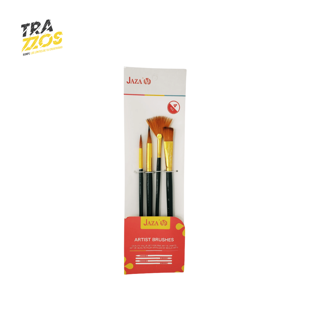 Set de 4 Pinceles JZ-113