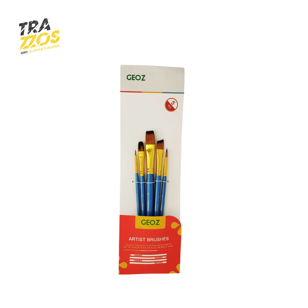 Set de Pinceles x5 JZ-105