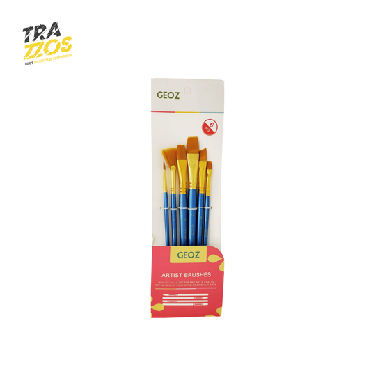 Set de Pinceles x6 JZ-101