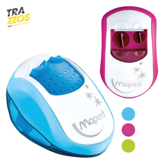 Tajalápiz Maped Clean Doble Servicio