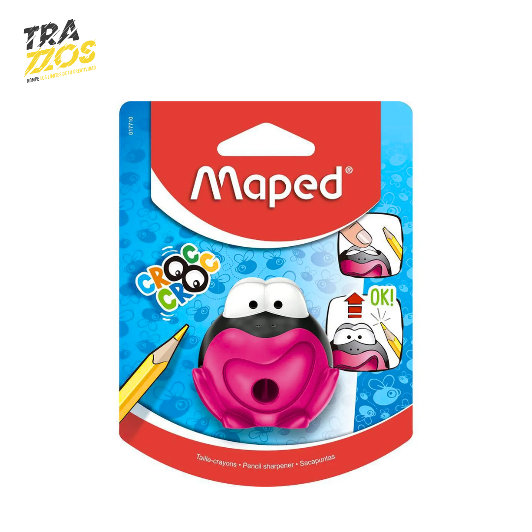 Tajalápiz Maped Croc Croc Rana