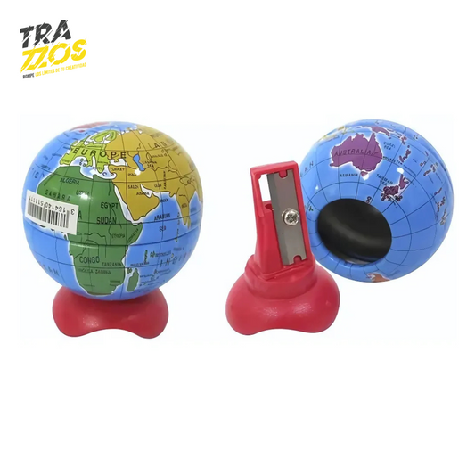 tajalapiz maped con forma de globo de la tierra
