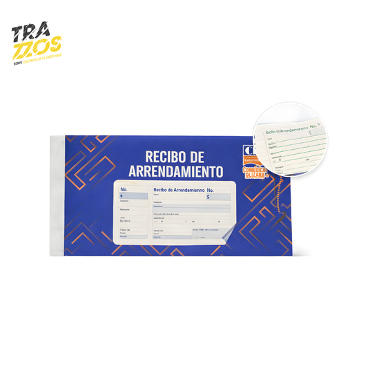 Talonario de Recibo de Arrendamiento CIO