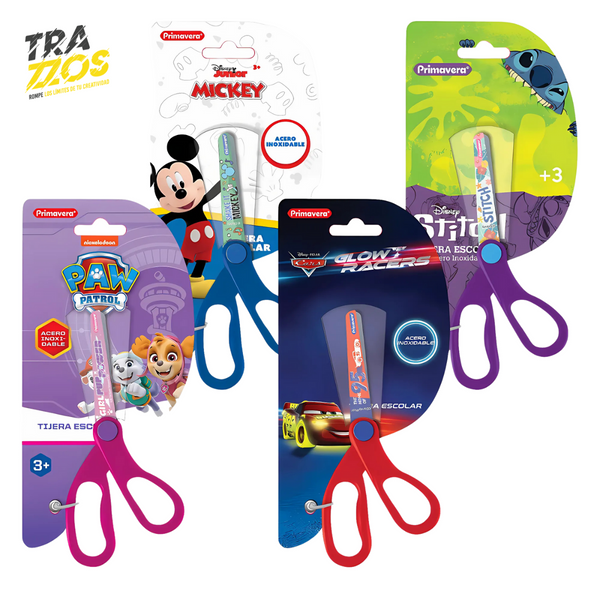 Tijeras Primavera Personajes Punta Roma Disney