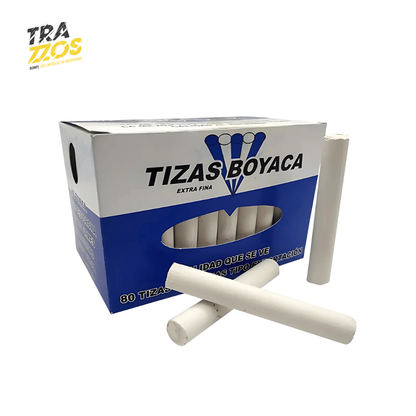Tiza Boyaca Tablero Blanca x80