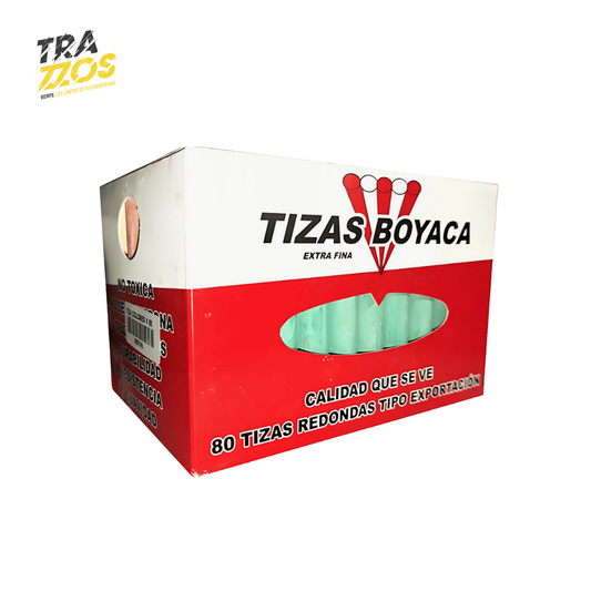 Tiza Boyaca Tablero Colores x80