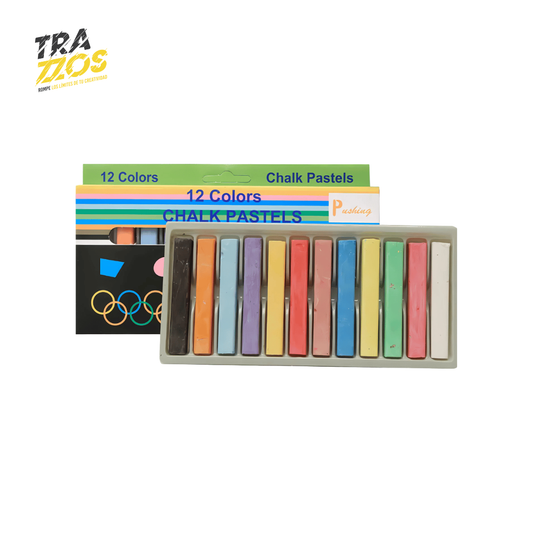 Tiza Pastel Seca x12