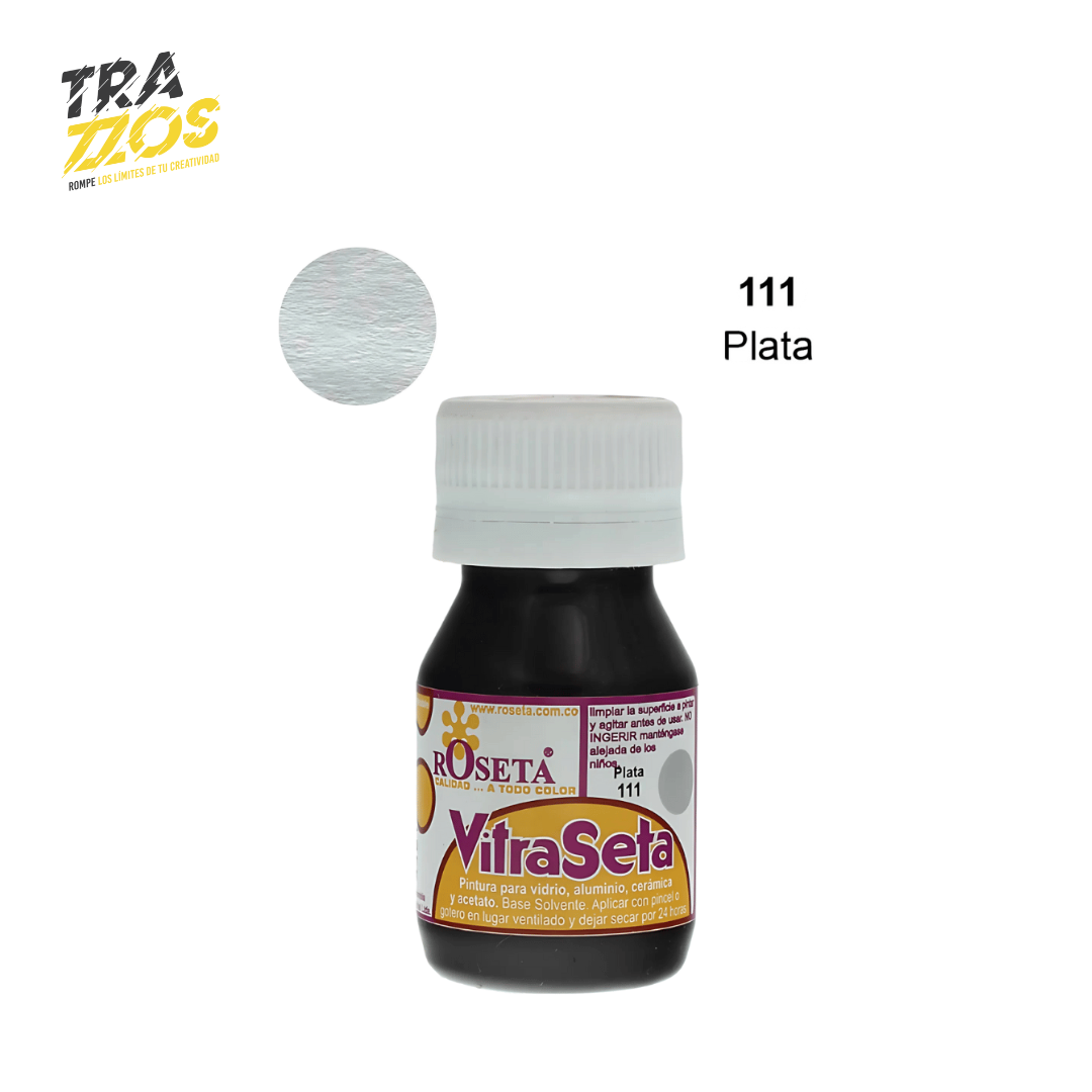 Vitraseta Roseta Plata