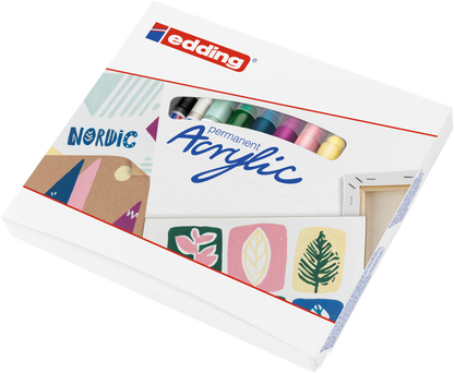 Kit Nórdico x Trazzos + Clase de Acrilicos con Nadieska