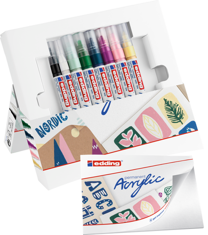 Kit Nórdico x Trazzos + Clase de Acrilicos con Nadieska
