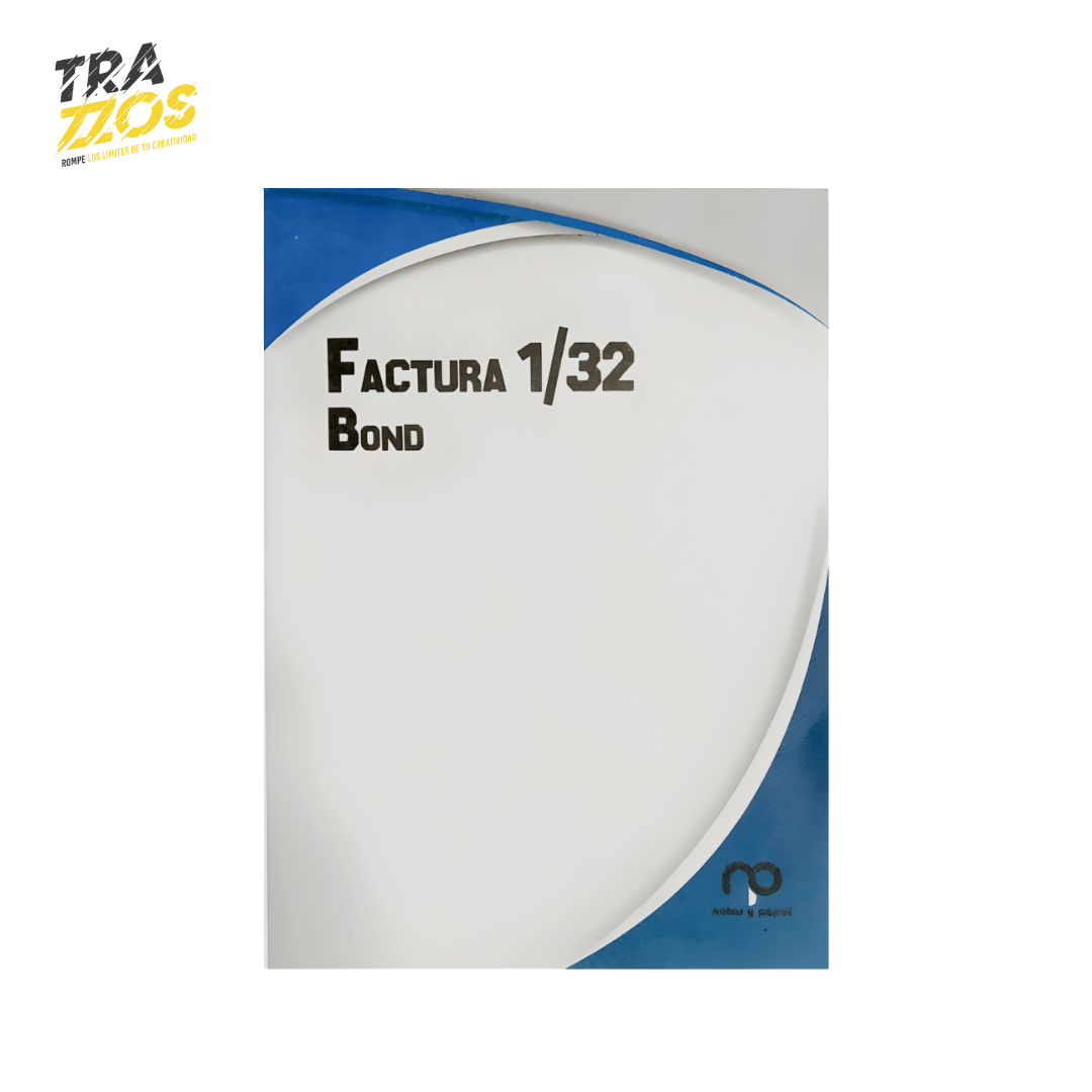 Facturero Bond 1/32