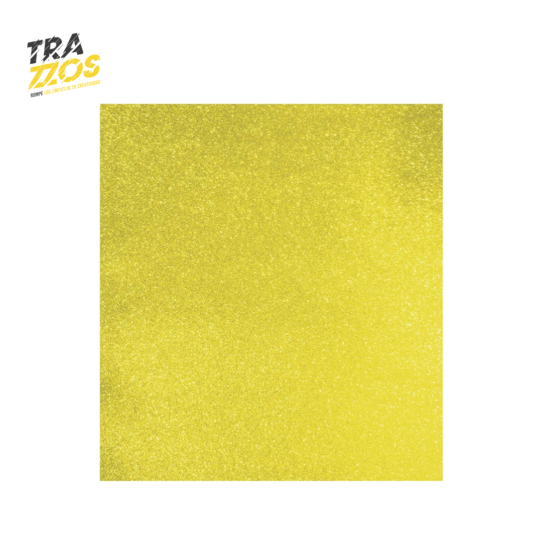 Medio pliego de Foamy Escarchado X10 Uds