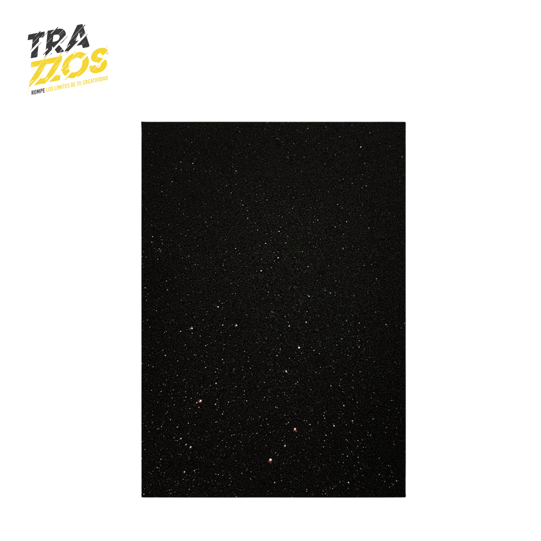 Medio pliego de Foamy Escarchado X10 Uds