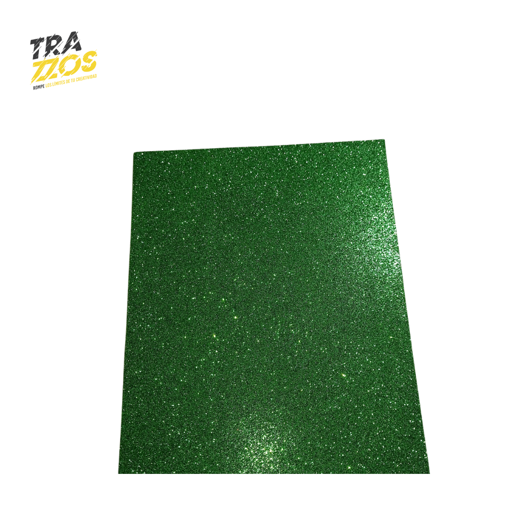 Medio pliego de Foamy Escarchado X10 Uds