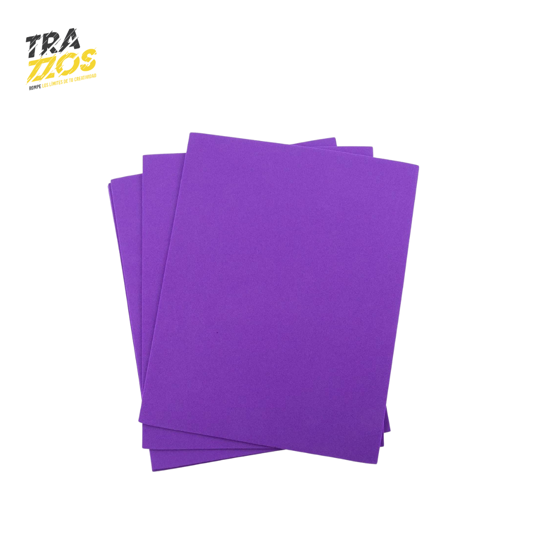 Medio pliego de Foamy X5Uds