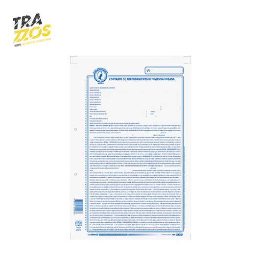 Minerva 55-01 Contrato Arrendamiento de Vivienda Urbana X12