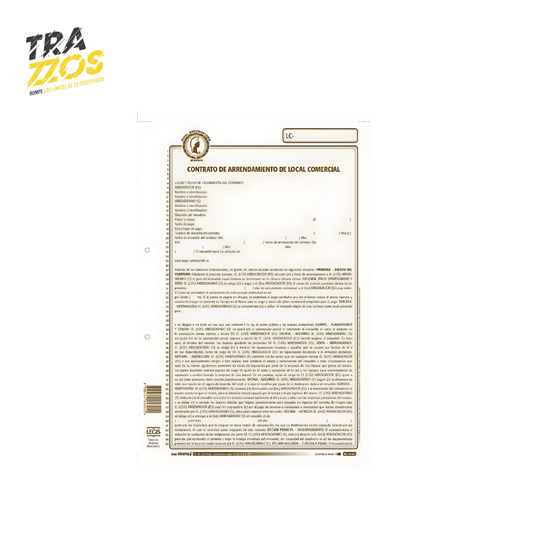 Minerva 55-06 Contrato Arrendamiento de Local Comercial X12