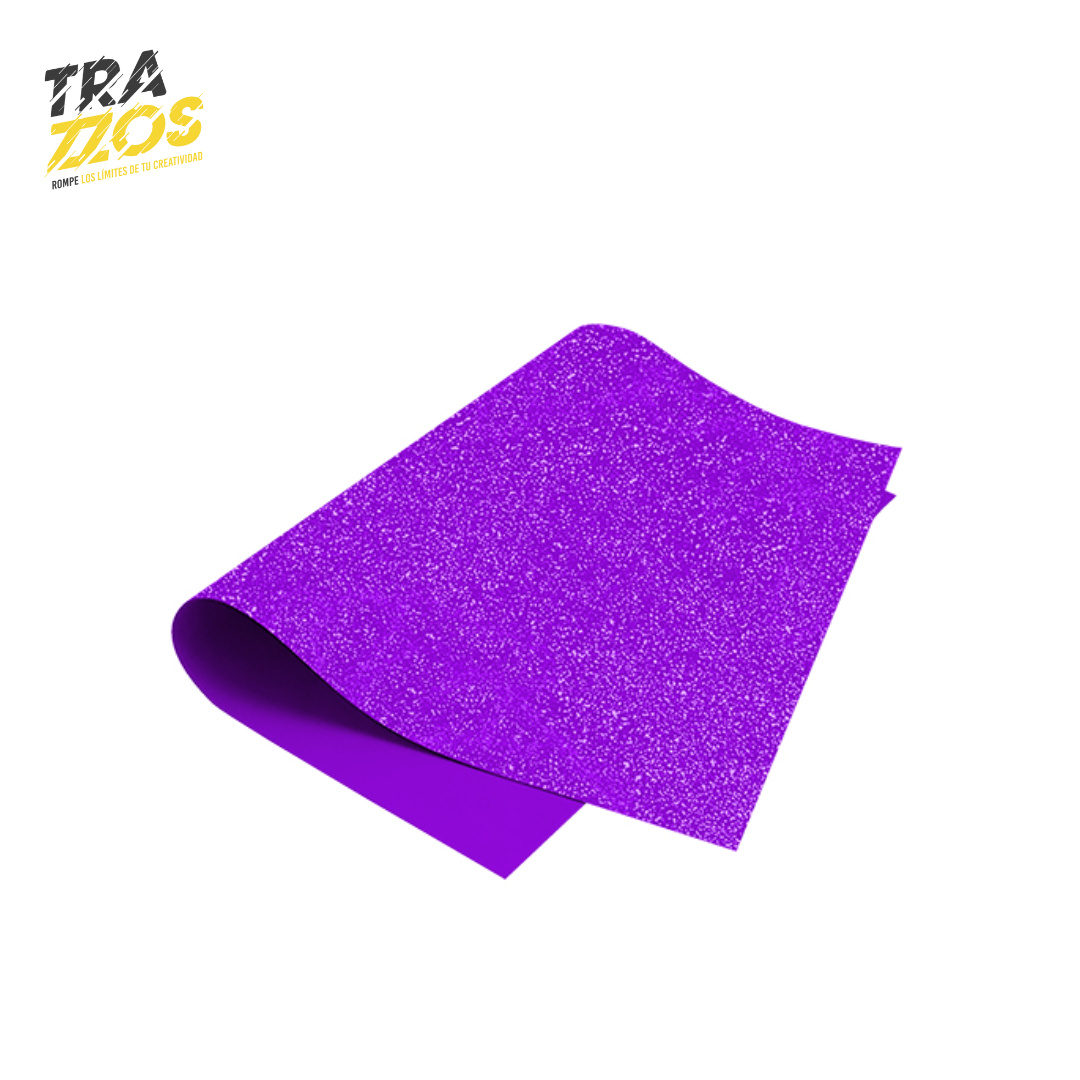 Pliego Foamy Escarchado