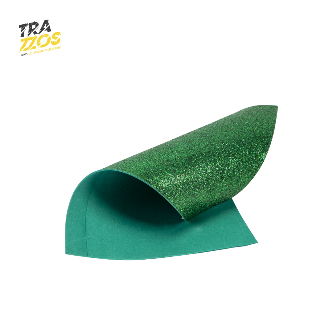 Pliego Foamy Escarchado