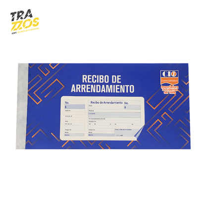 Talonario CIO Recibo de Arrendamiento